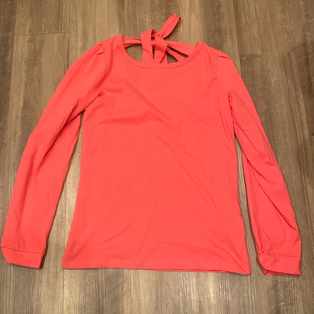 Women’s J. Crew Open Back Long Sleeve Size Small